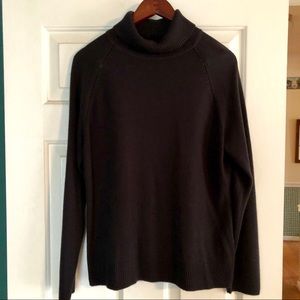 GH Bass black turtleneck